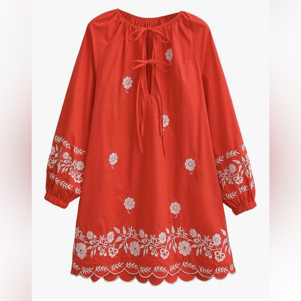 Embroidered Dress